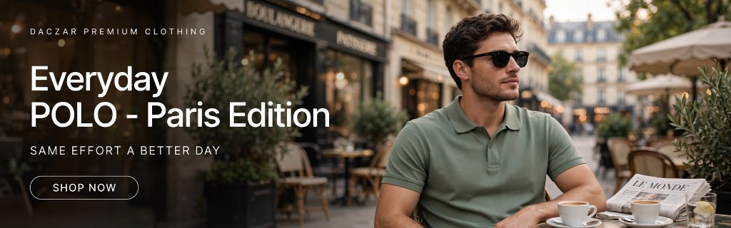Everyday POLO Paris Edition - DACZAR Premium Clothing