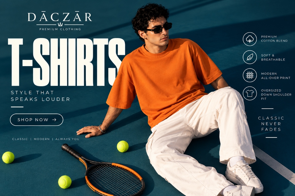 DACZAR T-Shirts - Style That Speaks Louder